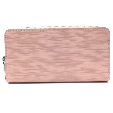 LOUIS VUITTON Long Wallet Purse M61863 Epi Leather Pink type Epi Zippy wallet Women Used Authentic